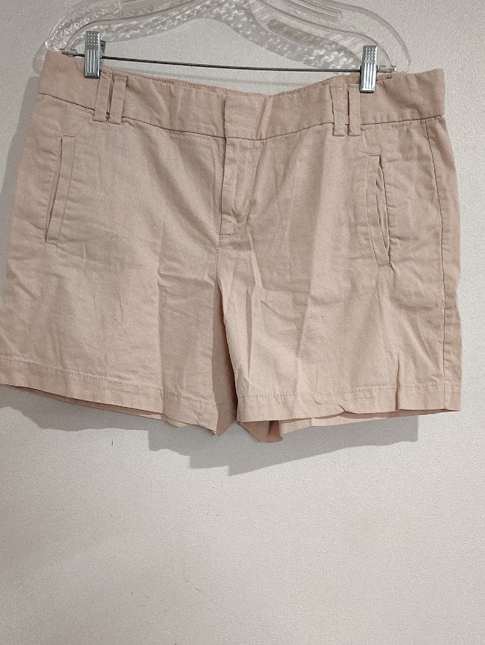 LOFT Tailored Chino Shorts - Pale Pink